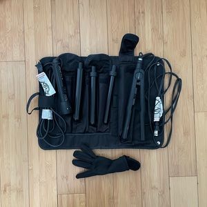 NuMe 3 in 1 curling wand + straightener